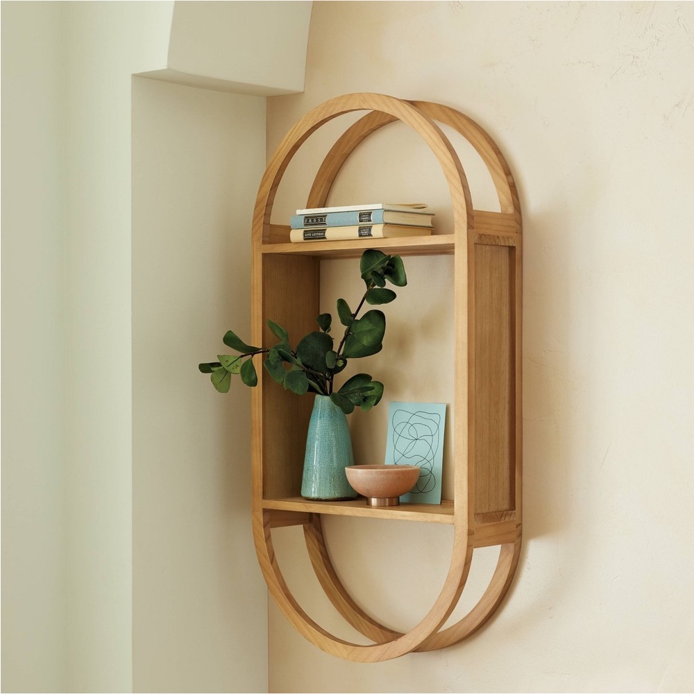 Threshold 15”x30” Wall Organizer, Brown, Modern Style, NWT